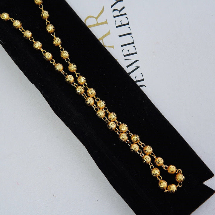 Gold Plated Indian Ball Chain - RS ZEVARS