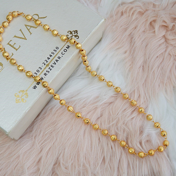Gold Plated Indian Ball Chain - RS ZEVARS