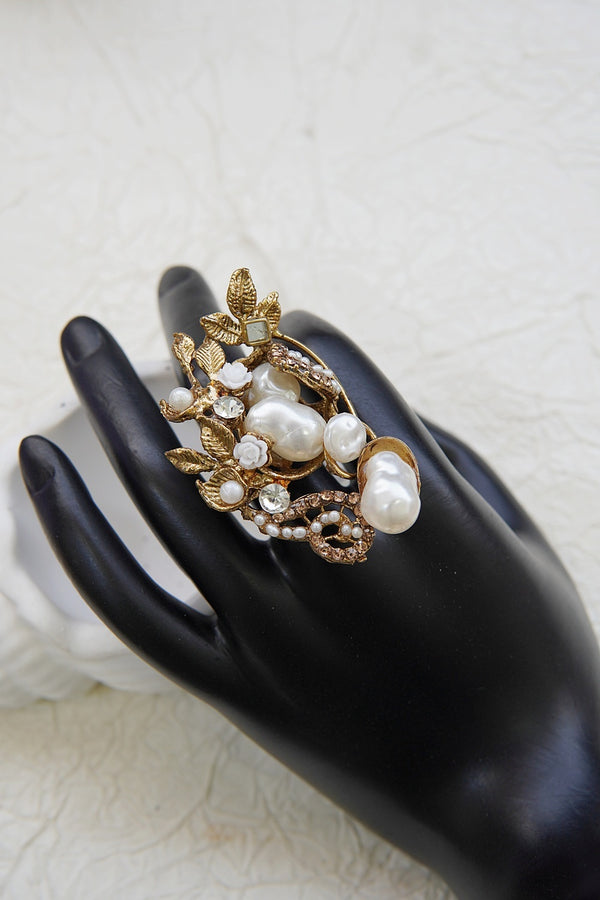 Handcrafted Mother Pearl Ring