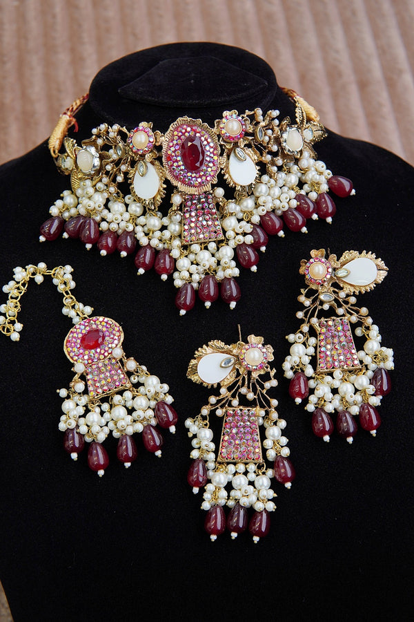 Turkish Elegant Handmade Collar Set