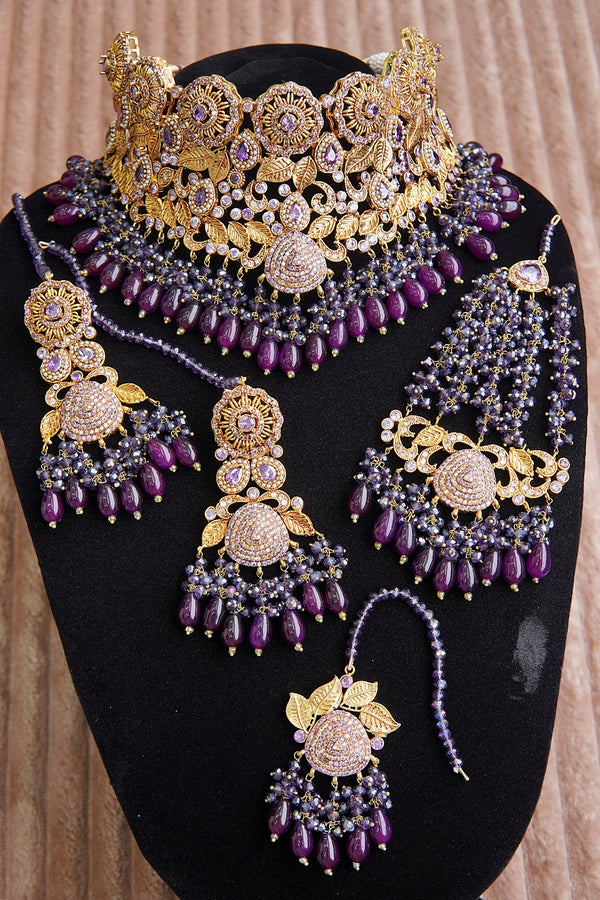 Luxury Gold Plated Bridal Set