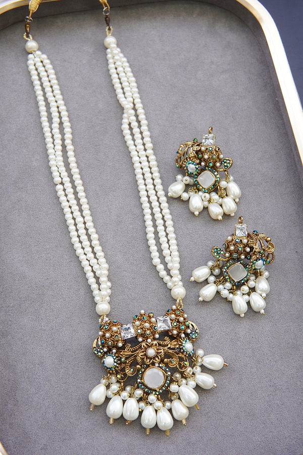 Antique Turkish Pendant Mala Set