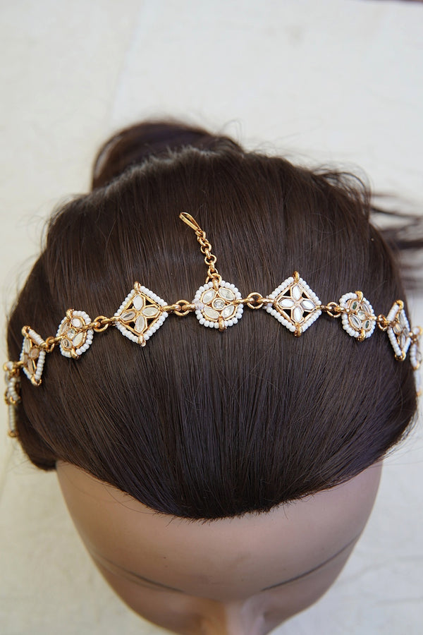 Kundan Cut Sheesh Patti