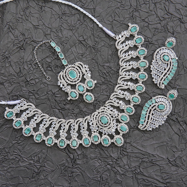 Zirconia Heritage Necklace Set