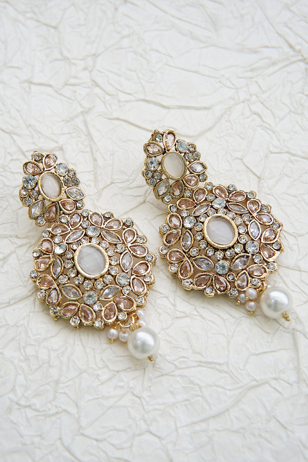 Egyptian & Polkis Earring