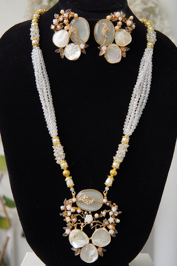 Mother Of Pearls Turkish Mala Set