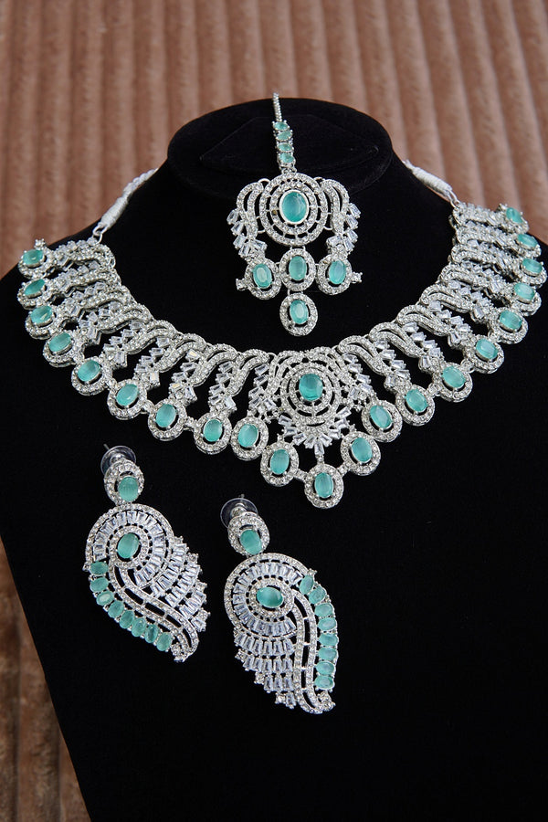 Zirconia Heritage Necklace Set