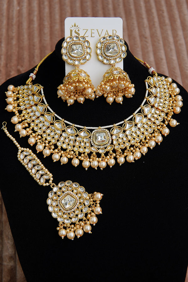 Indian Kundan Elegant Necklace Set
