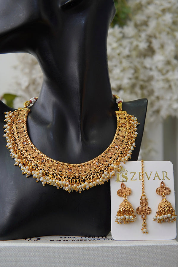 Copper Gold Plated Ghini Set