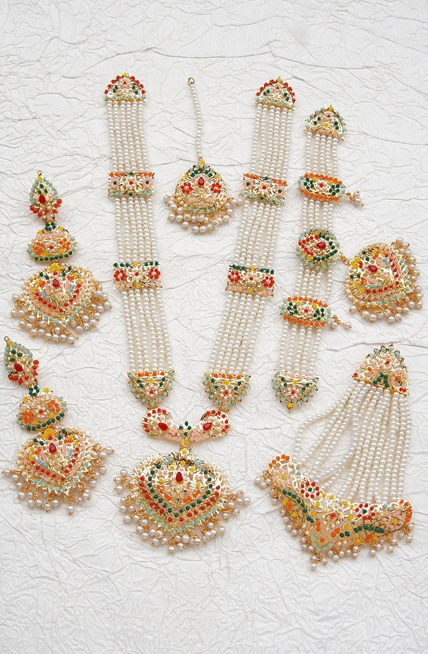Heritage Hyderabadi Bridal Dholna Set