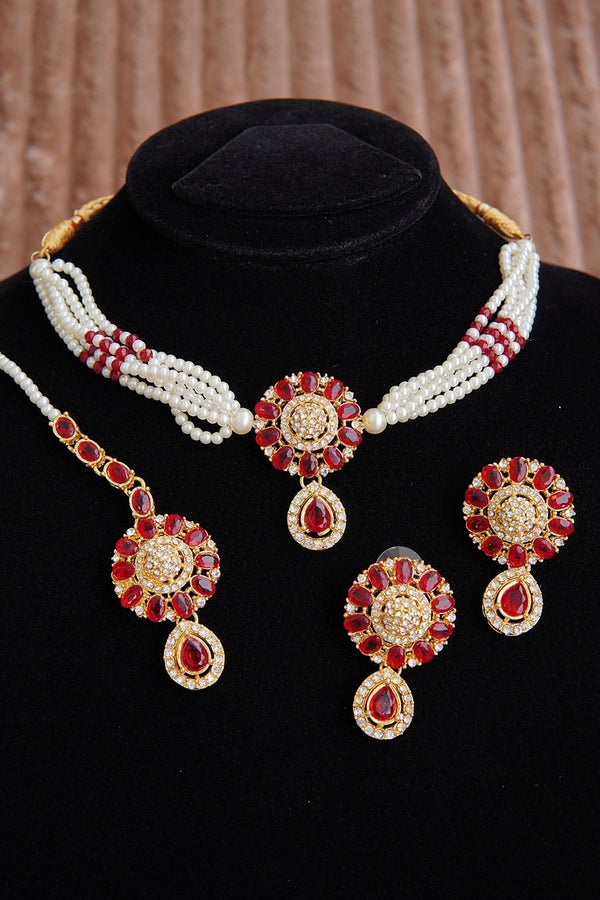 Glowing Choker Set For Girls