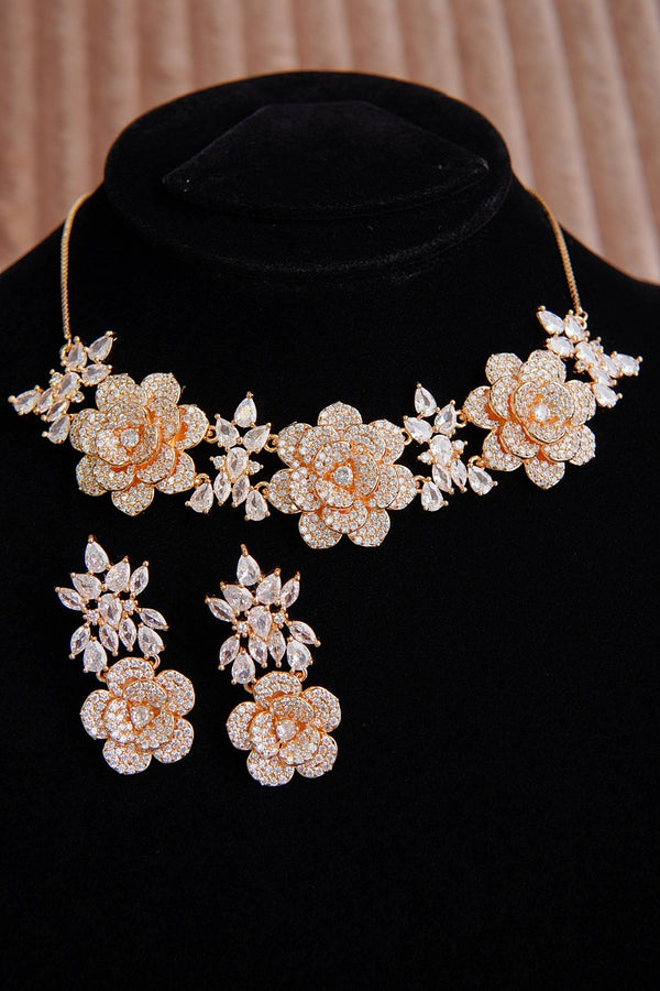 Thousands Zircons necklace Set