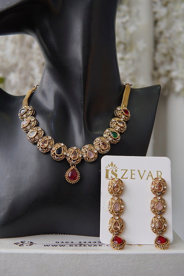 Antique Turkish Choker Set