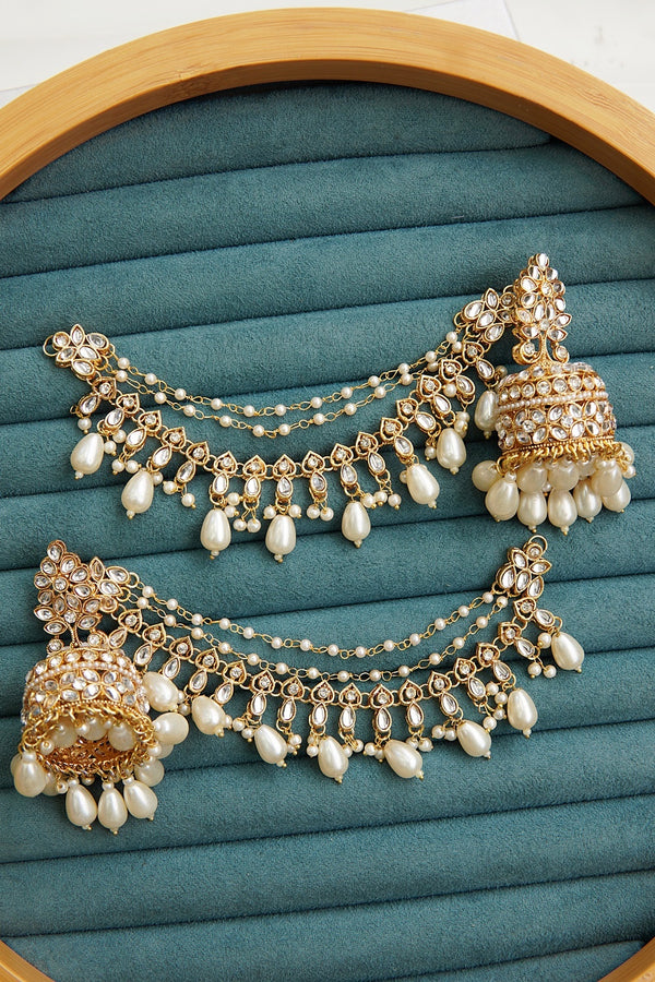 Kundan Royal Saharey Jhumkey