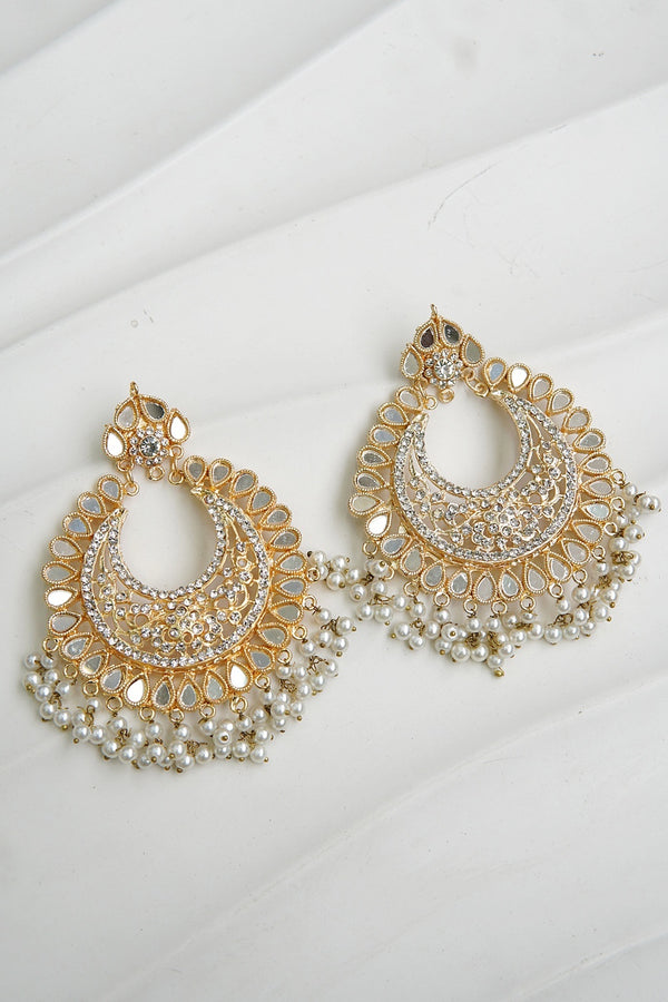 Extra Large Manjus Chand Bali Earrings
