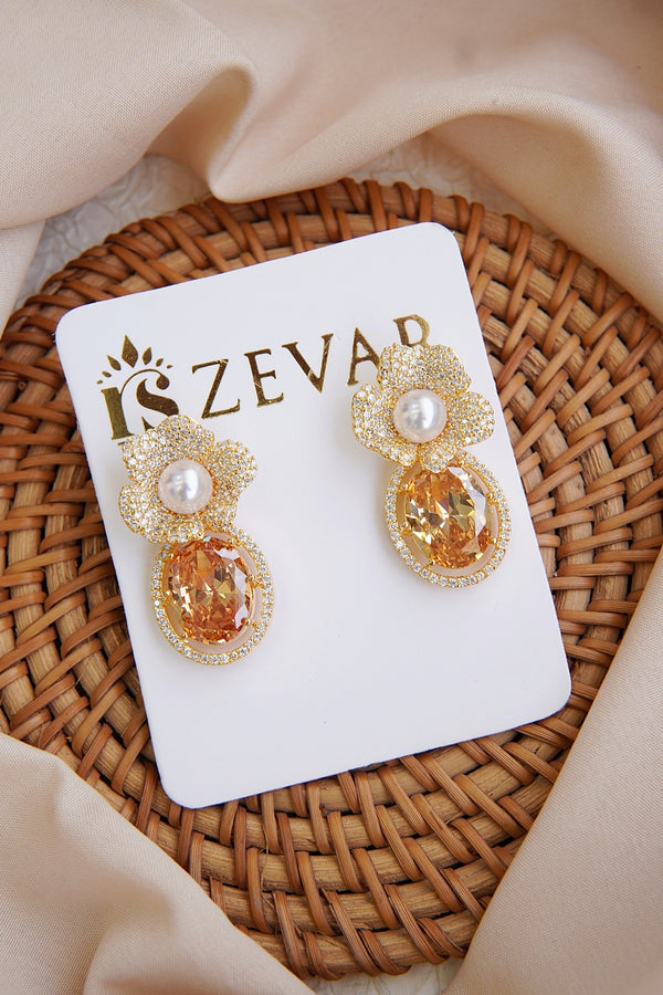 Micrzo Zircons Earrings