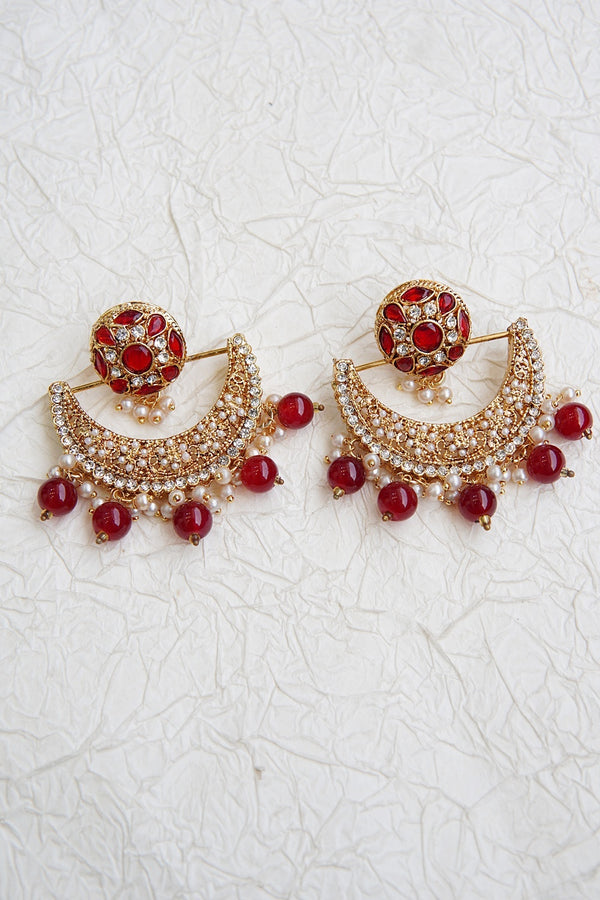 Madrasi Antique Chand Bali