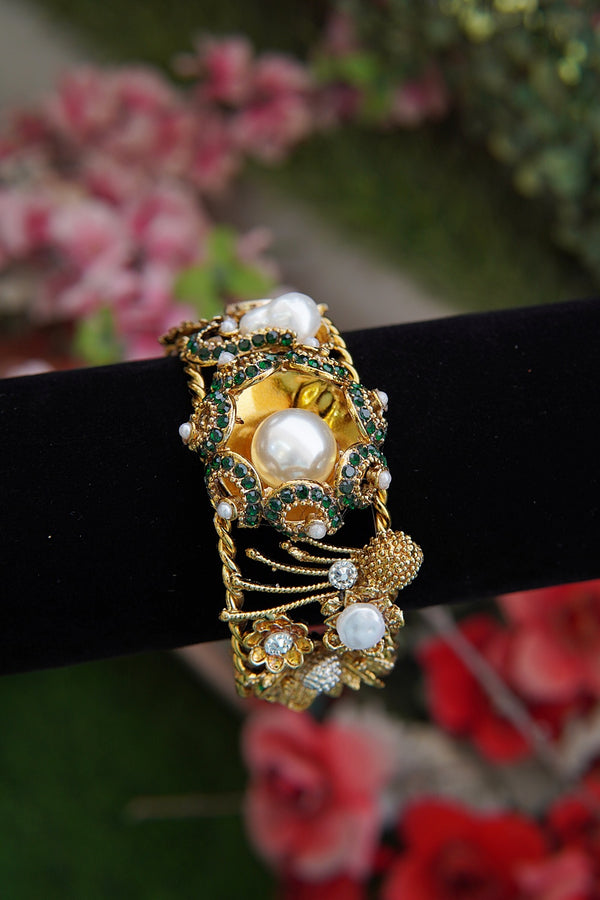 Antique Mother Pearl Bracelet Kara