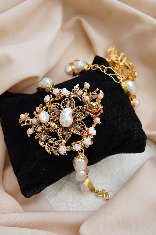 Turkish Antique Mother Pearl Bracelet