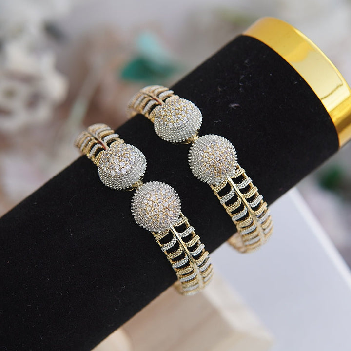 Ad Zirconia Bangles - RS ZEVARS