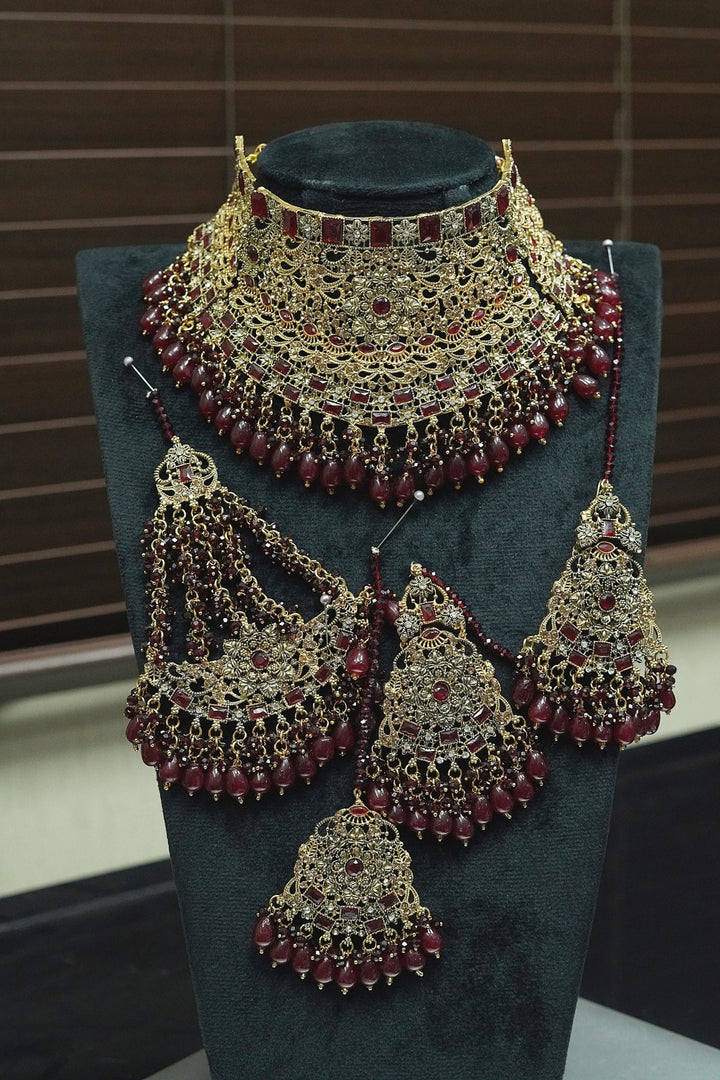 Antique Guluband Bridal Set - RS ZEVARS