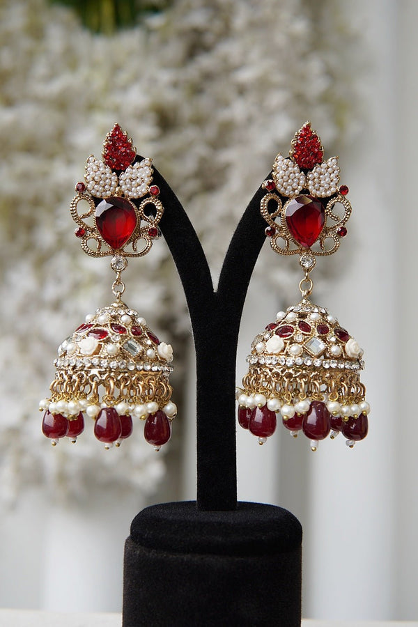 Antique Heritage Jhumkas - RS ZEVARS
