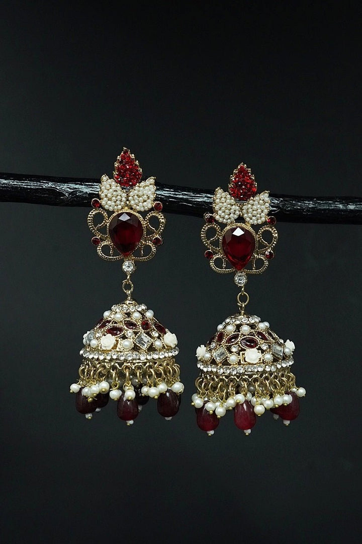 Antique Heritage Jhumkas - RS ZEVARS