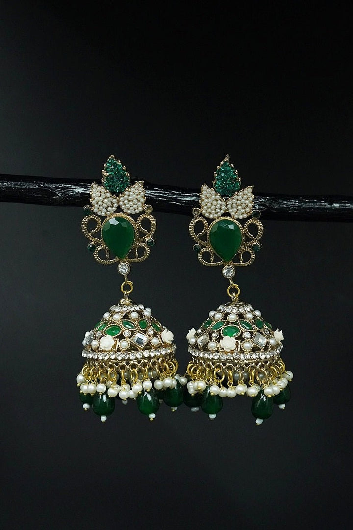 Antique Heritage Jhumkas - RS ZEVARS