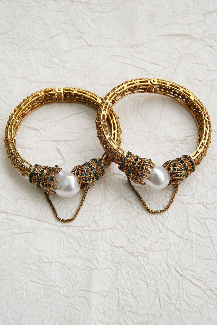 Antique Madrasi Bangles - RS ZEVARS
