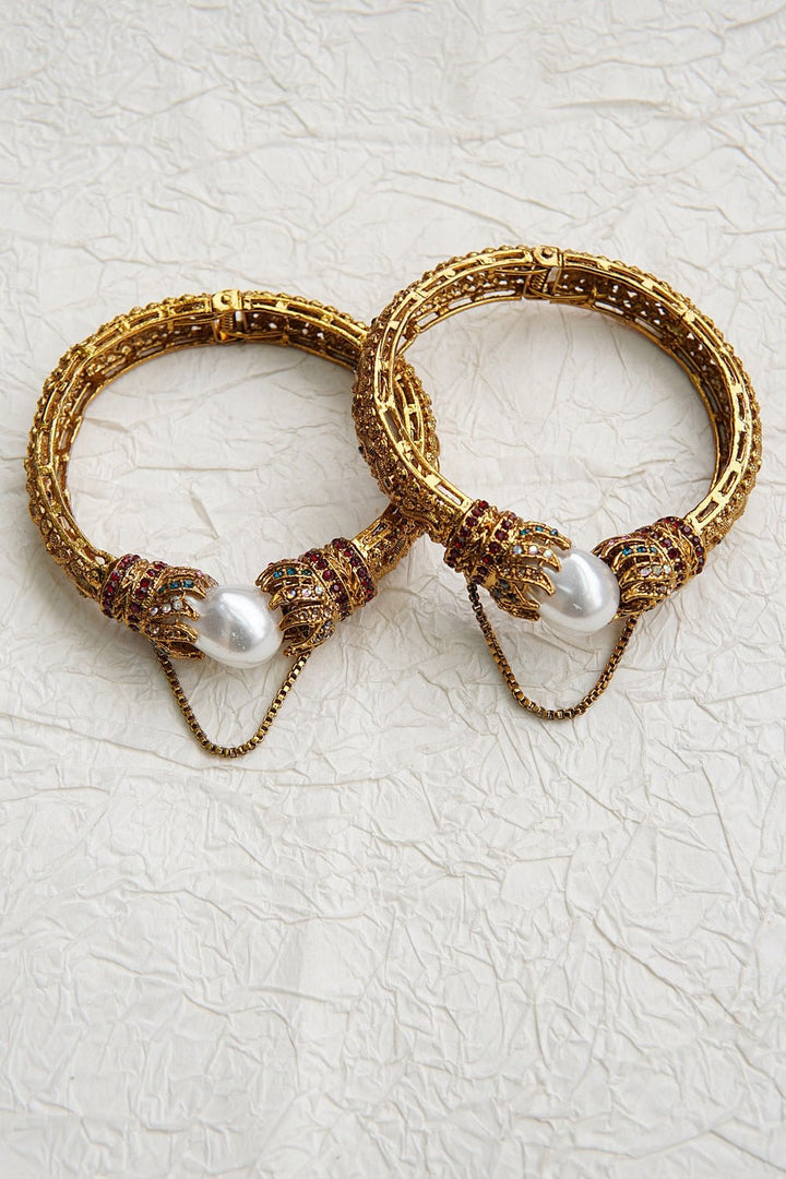 Antique Madrasi Bangles - RS ZEVARS