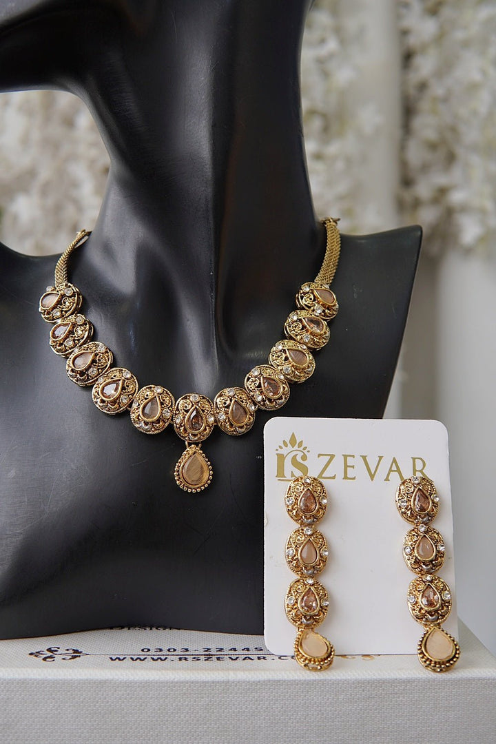 Antique Turkish Choker Set - RS ZEVARS