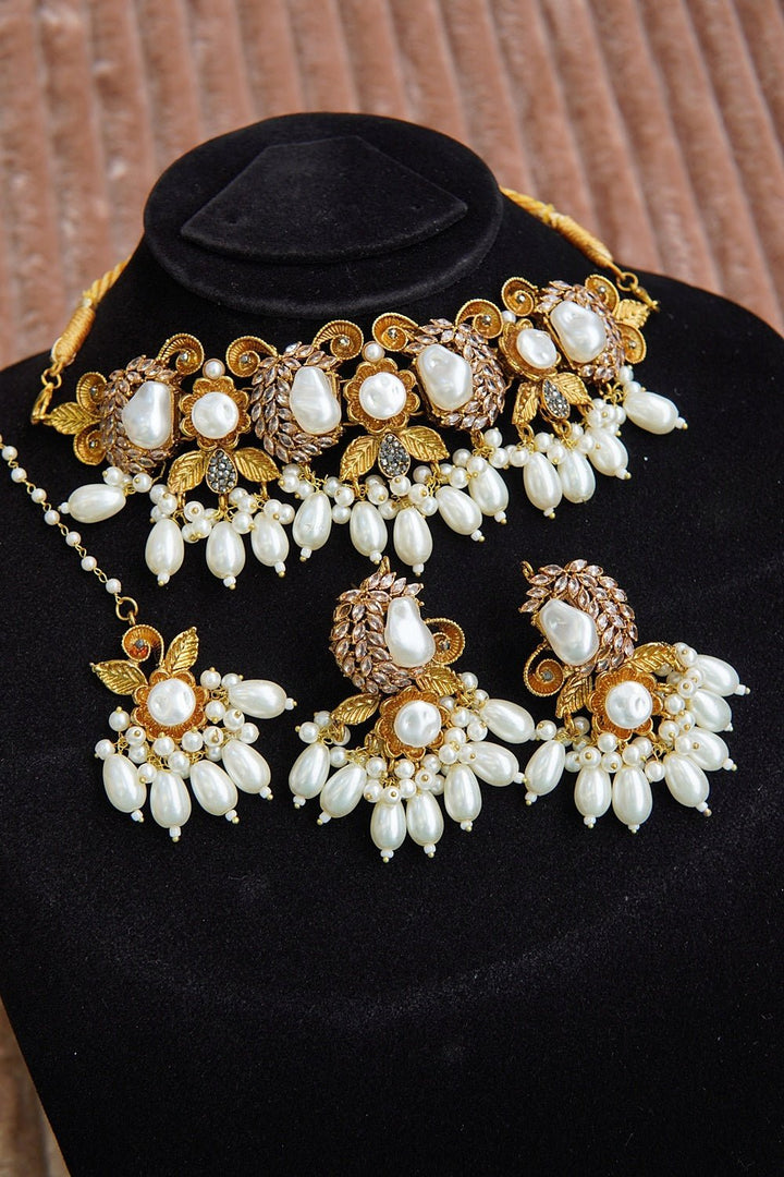 Antique Turkish Choker Set - RS ZEVARS