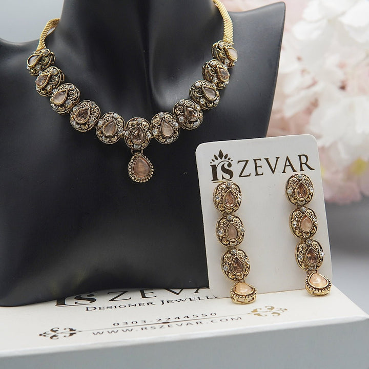 Antique Turkish Choker Set - RS ZEVARS