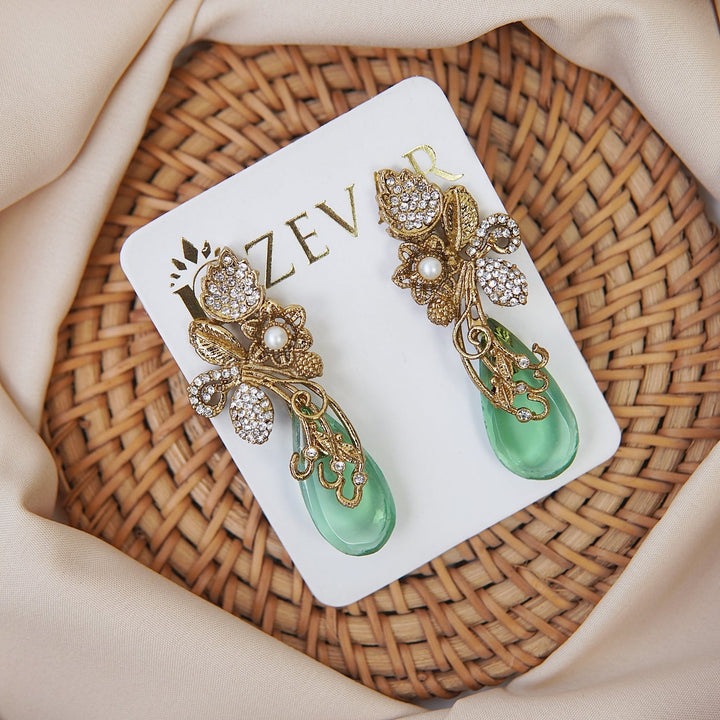 Antique Twinkle Earrings - RS ZEVARS