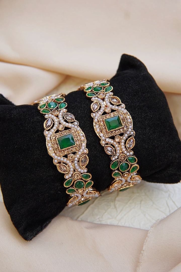 Classic Gemstone Kara Pair - RS ZEVARS