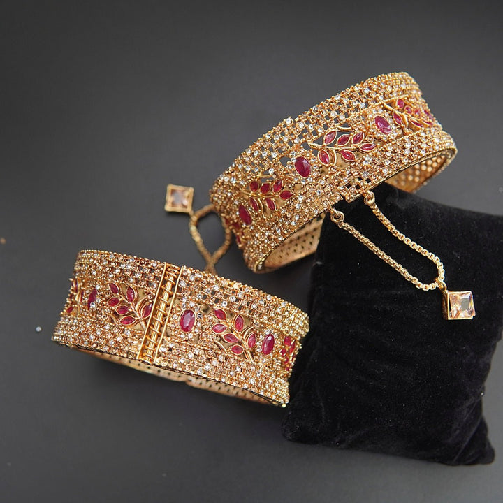 Copper Gold Kangan Pair - RS ZEVARS