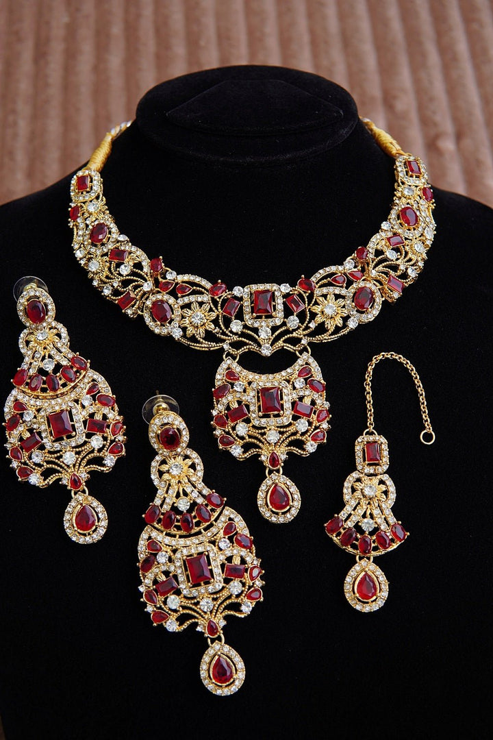 Copper Handcrafting Necklace Set - RS ZEVARS