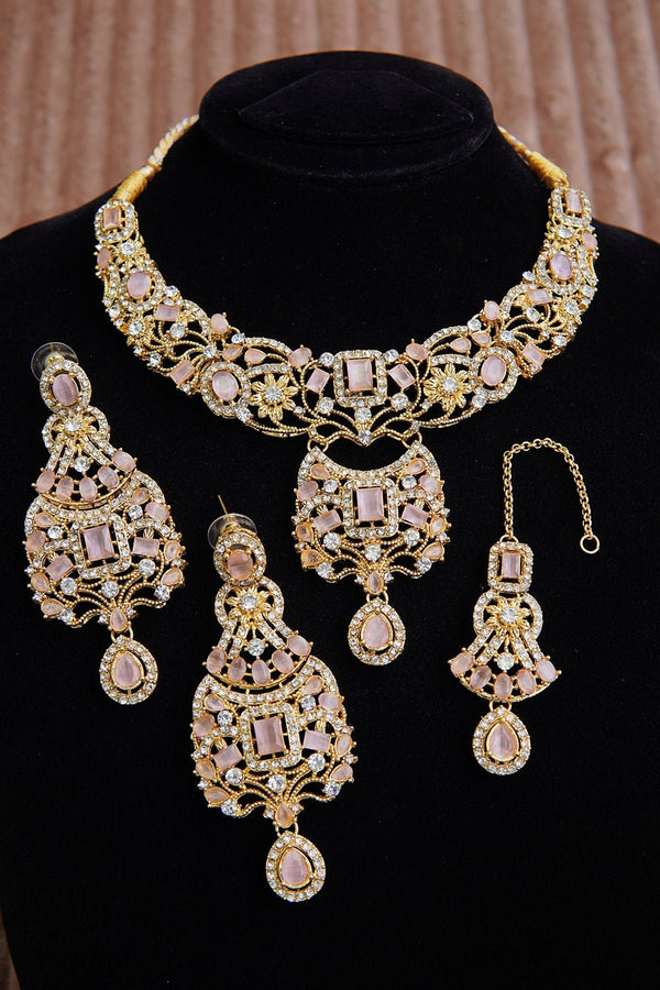 Copper Handcrafting Necklace Set - RS ZEVARS
