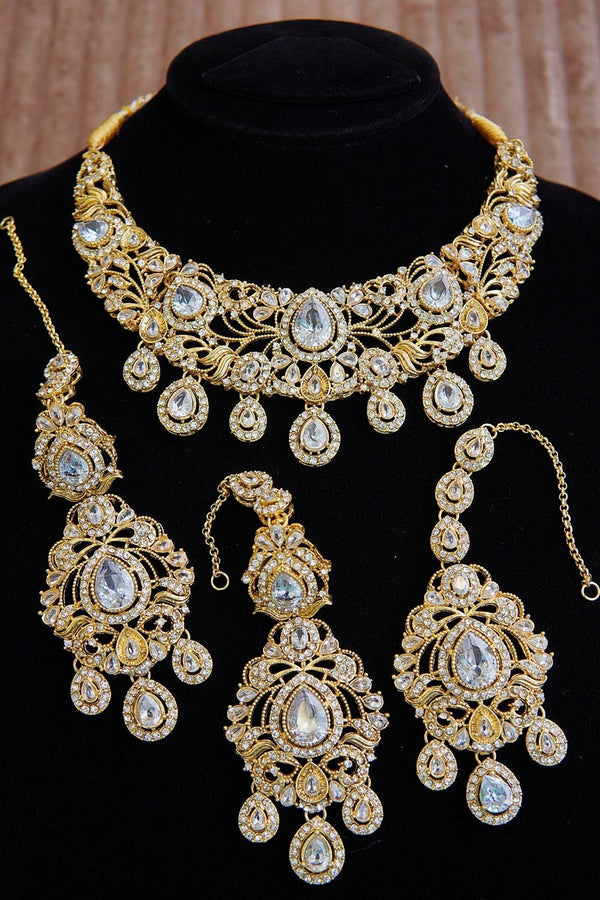 Copper Look Elegant Semi - Bridal Set - RS ZEVARS