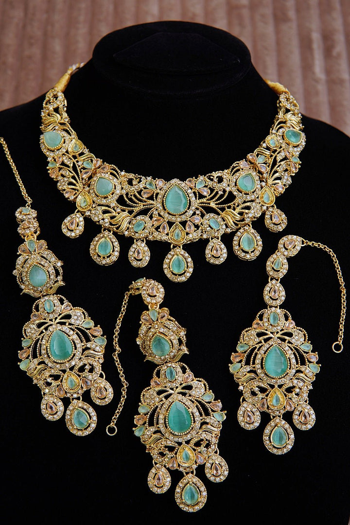 Copper Look Elegant Semi - Bridal Set - RS ZEVARS