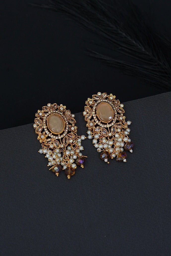 Copper Rajwadi Look Tops - RS ZEVARS