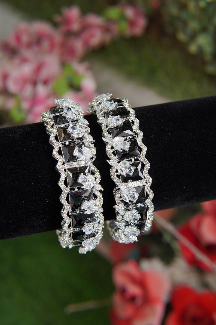 Cubic Zirconia Bangles Pair - RS ZEVARS