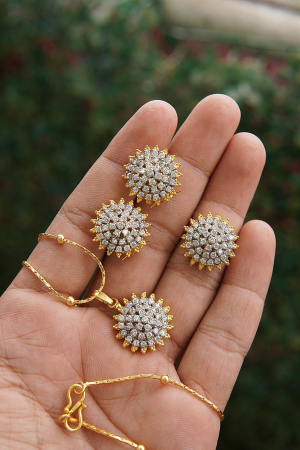 Cut Cubic Zirconia Combo Set Mini - RS ZEVARS