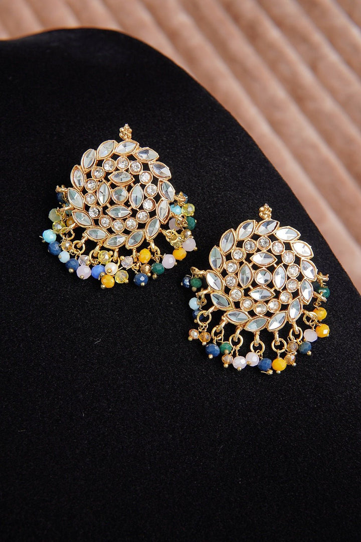 Cut Kundan Studs Earrings - RS ZEVARS