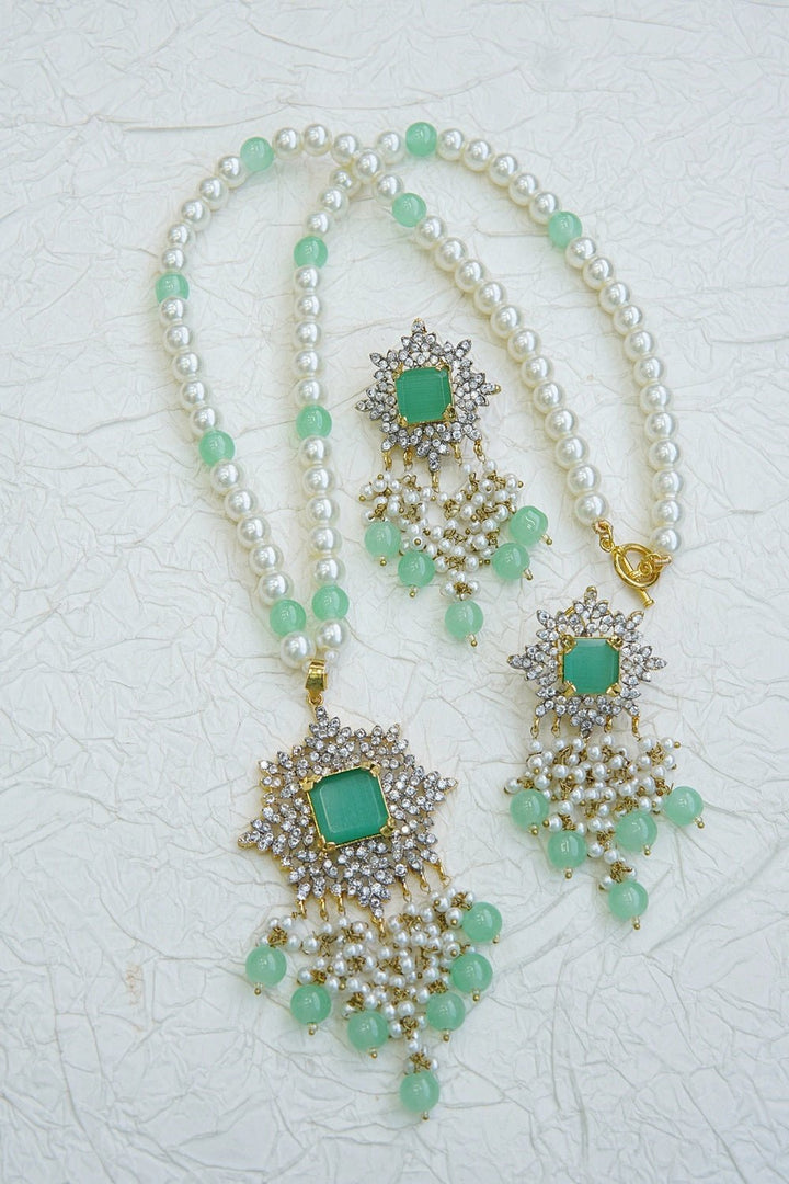 Cut Zircons Long Haar Set - RS ZEVARS