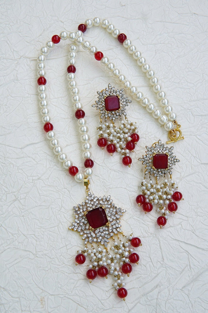 Cut Zircons Long Haar Set - RS ZEVARS