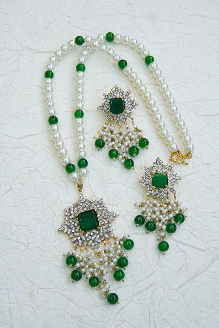 Cut Zircons Long Haar Set - RS ZEVARS