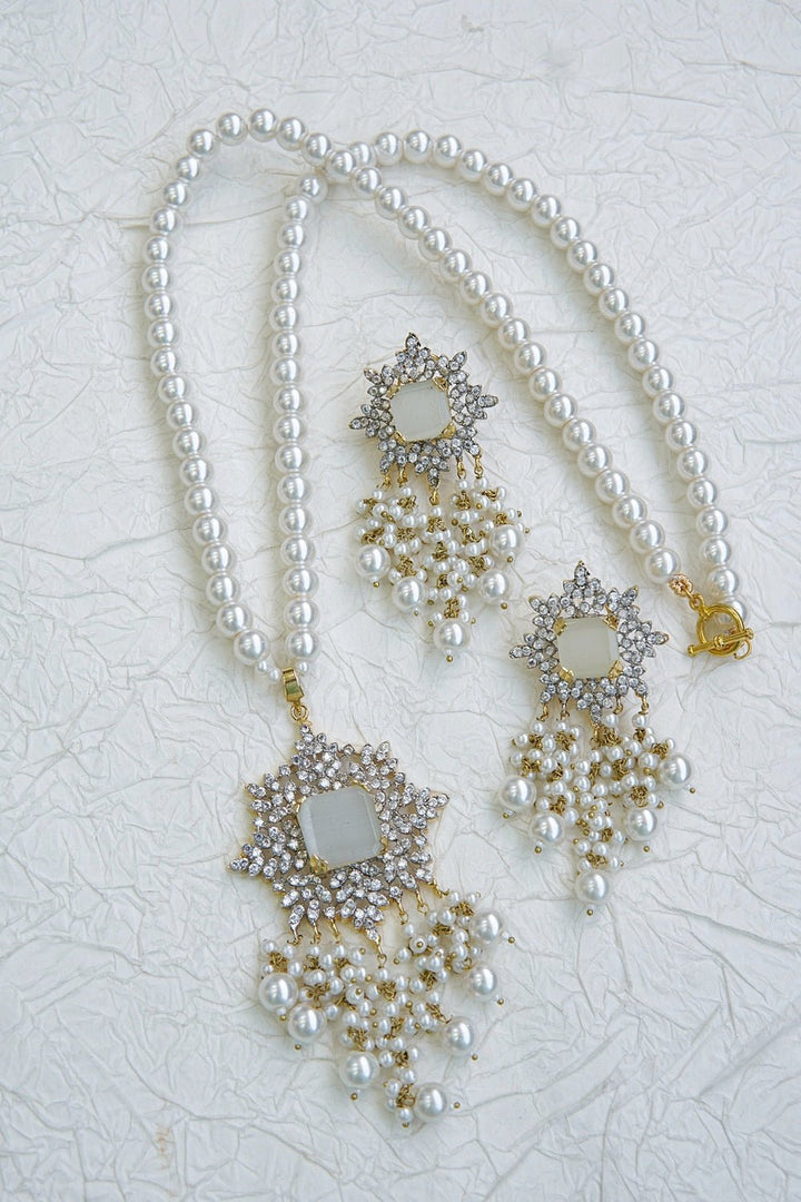 Cut Zircons Long Haar Set - RS ZEVARS