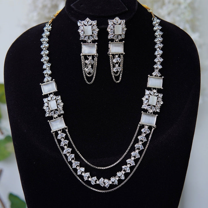 Double Sided Precious Stones Loaded Mala - RS ZEVARS