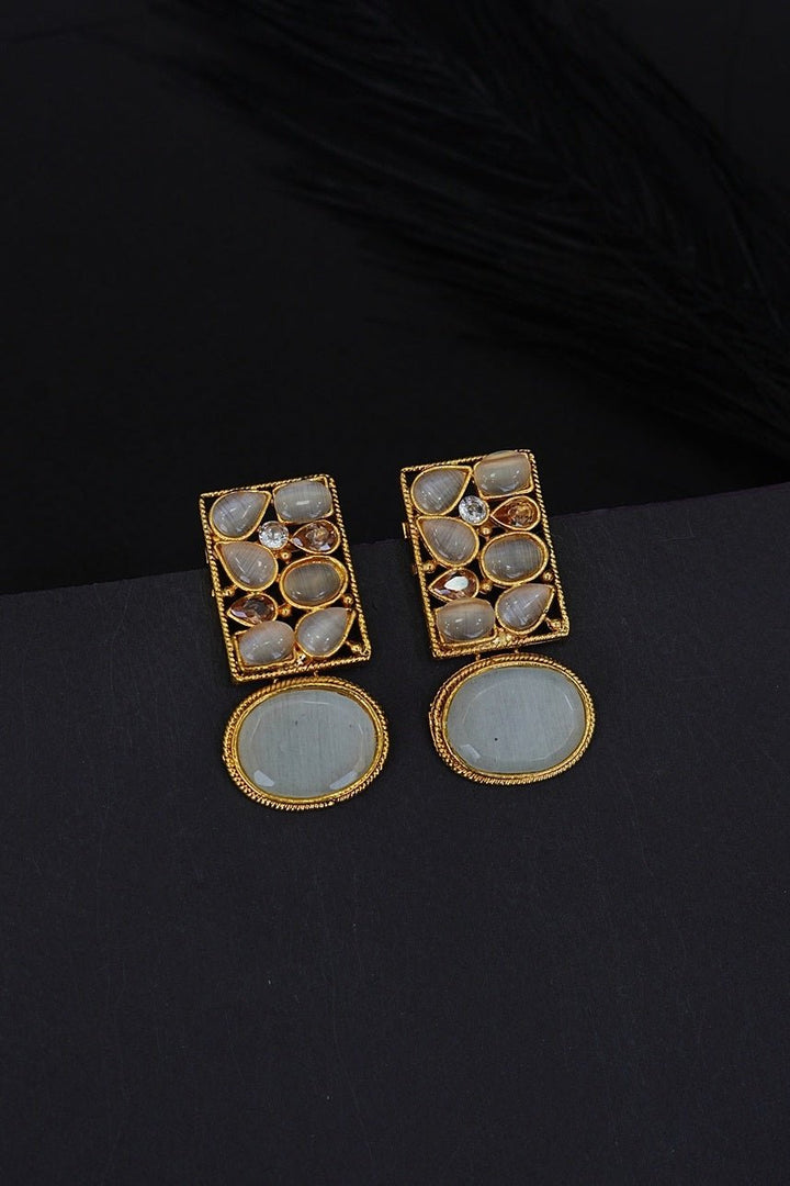 E3052 Trukish Studded Earing - RS ZEVARS
